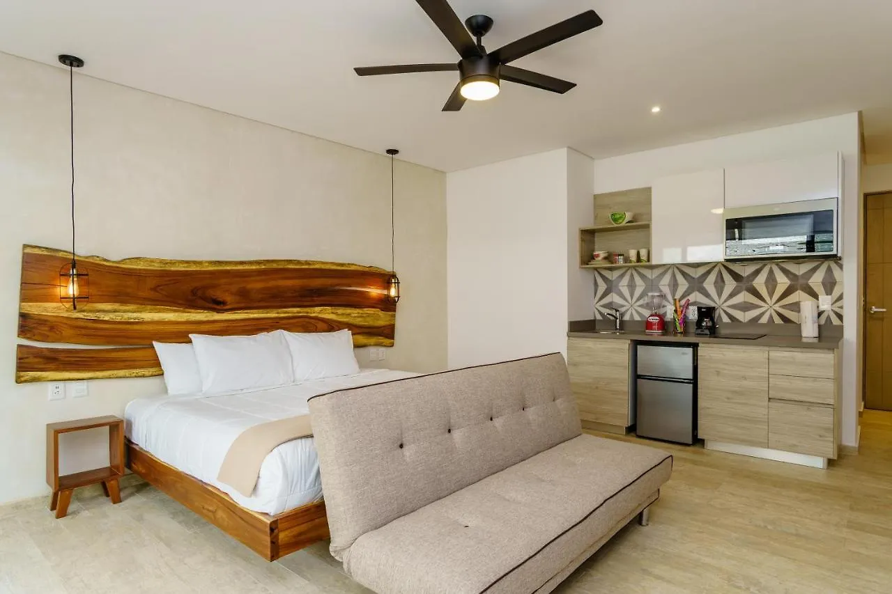 Beautifully Minimalistic Studio Wrapped In Nature By Stella Rentals Tulum 0*,  México