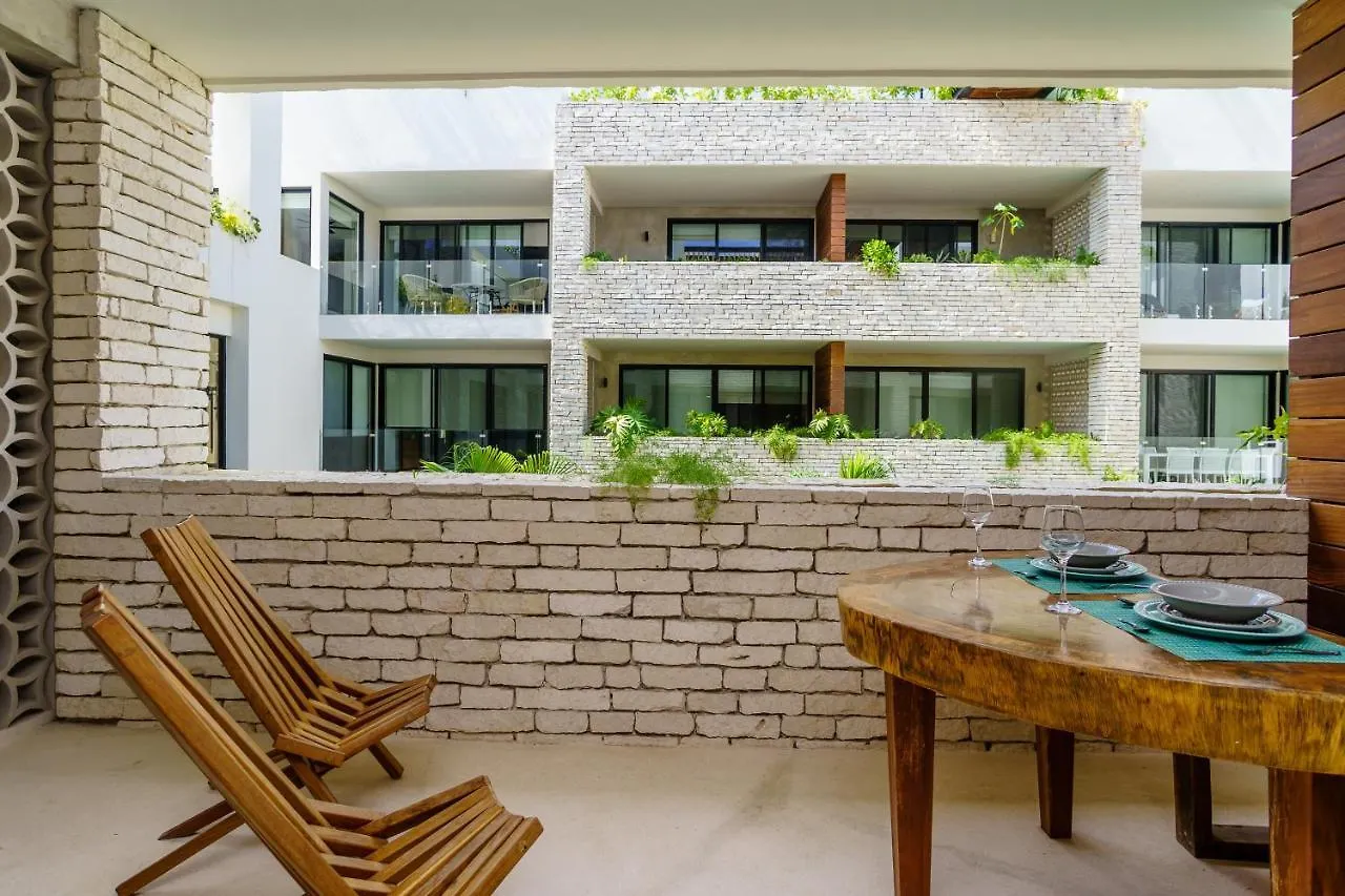 Apartamento Beautifully Minimalistic Studio Wrapped In Nature By Stella Rentals Tulum México