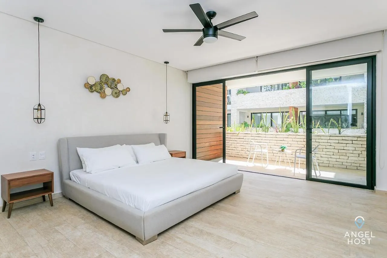 Beautifully Minimalistic Studio Wrapped In Nature By Stella Rentals Tulum Apartamento