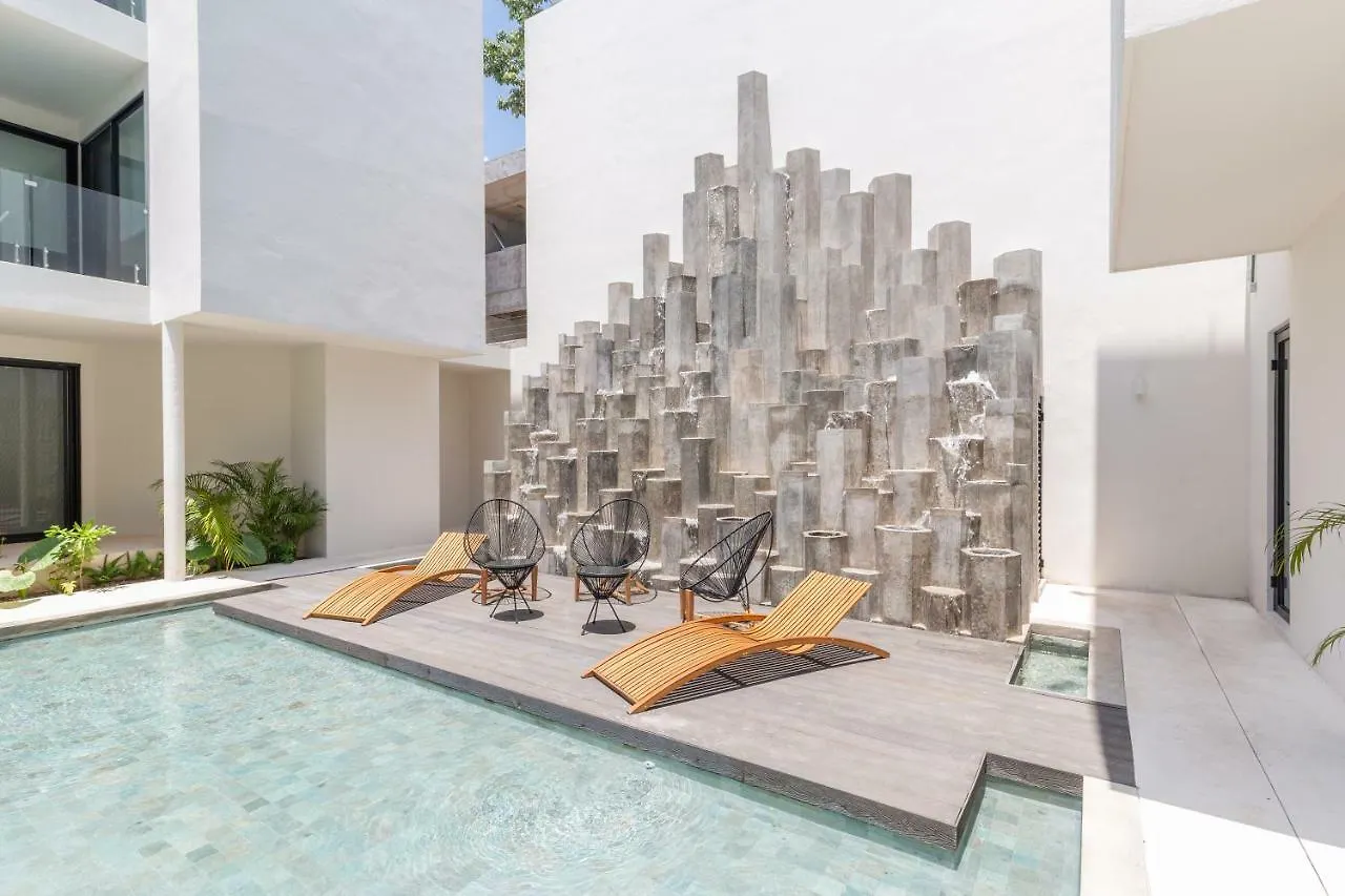 Beautifully Minimalistic Studio Wrapped In Nature By Stella Rentals Tulum 0*,  México