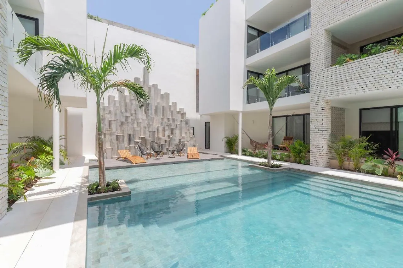 Beautifully Minimalistic Studio Wrapped In Nature By Stella Rentals Tulum 0*,  México