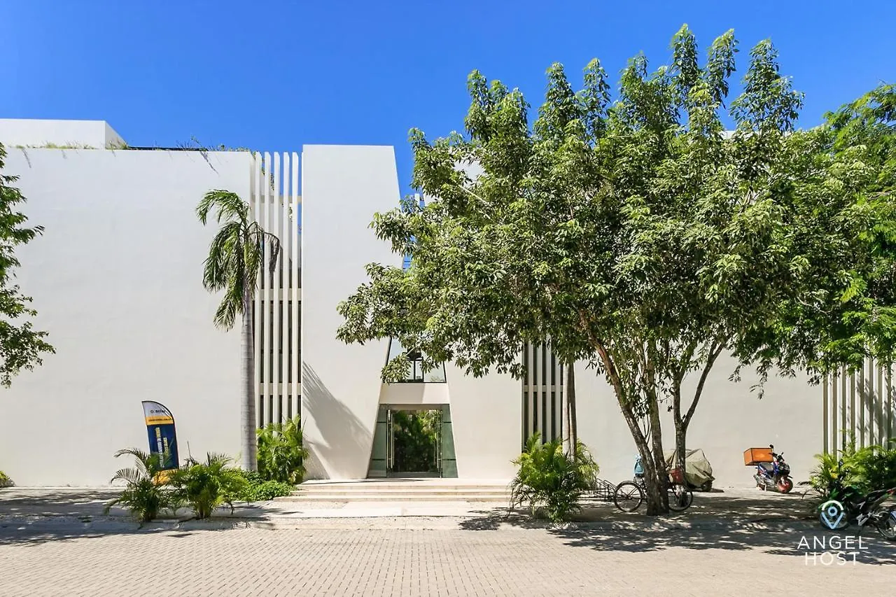 Apartment Beautifully Minimalistic Studio Wrapped In Nature By Stella Rentals Tulum Mexico